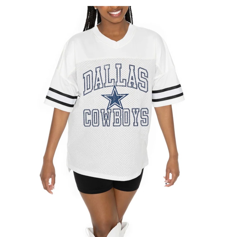White Dallas Cowboys Oversized